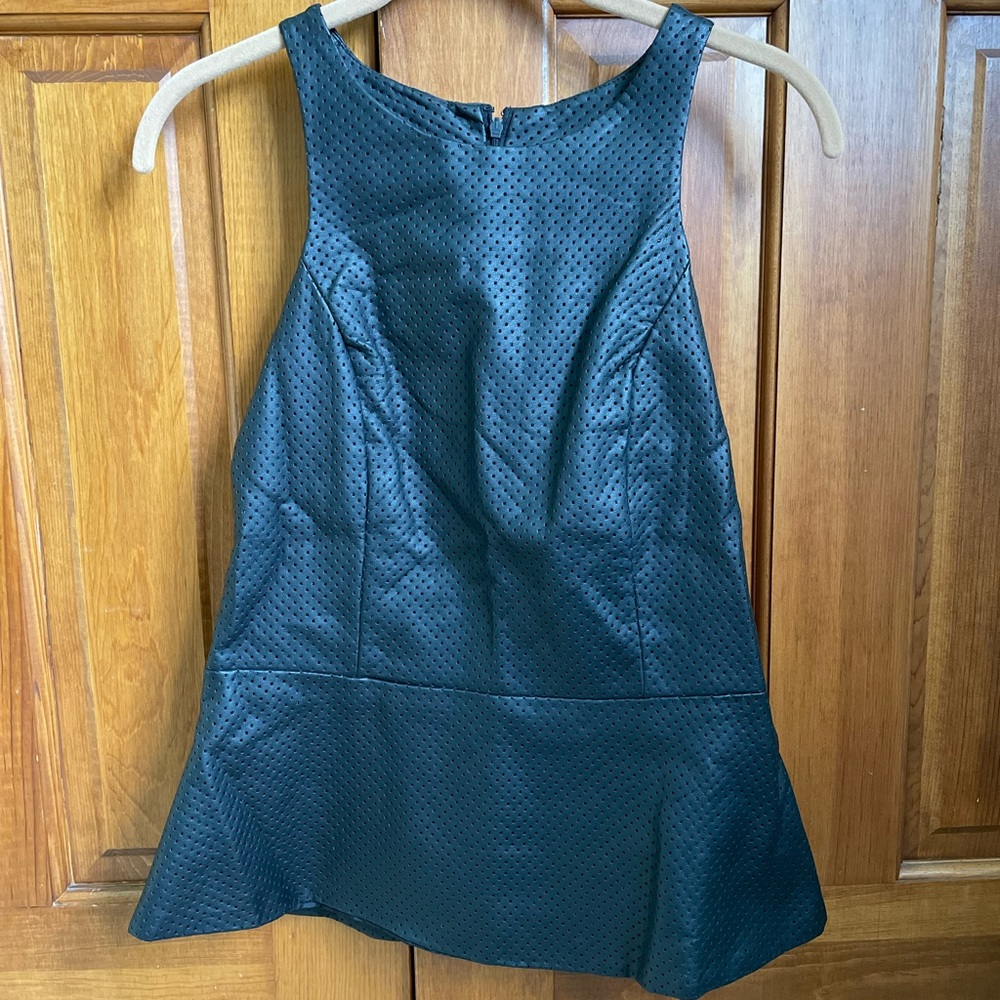 Express Leather Tank Top